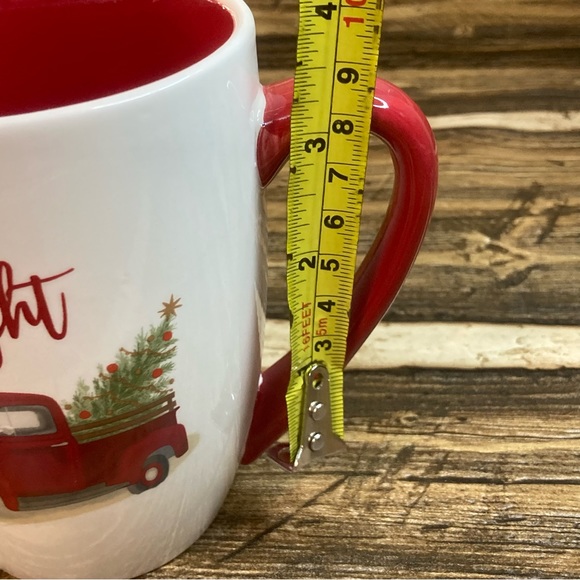 Winter Wonder Lane red truck mug - Picture 8 of 9